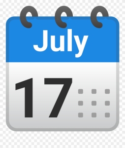July 17 - calendar emoji